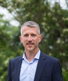 Stéphane Tuyères, maire de Verdun-sur-Garonne